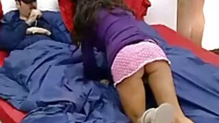 Son humeur matinale rend Ani tres vieille cochonne Blackfox excitée